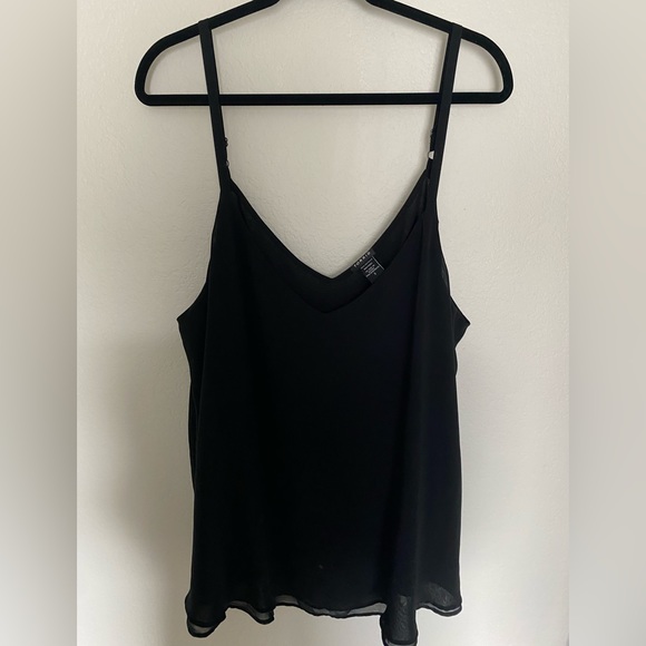 *CLOSING SHOP MUST GO*Torrid Sophie chiffon double layer swing cami - Picture 3 of 3